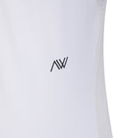 ANEW Golf Women's SM Textured Hybrid Short T-Shirt - White