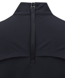 ANEW Golf Women's SM Black Finish Mock Neck Short T-Shirt - Black