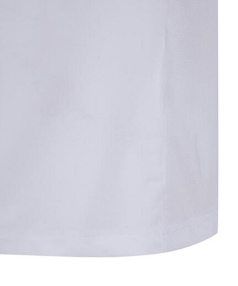 Men Ice Dots Incision Point Short T-Shirt - White