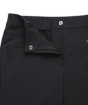 Women's V-Line Incision Boots Cut L/PT - Black