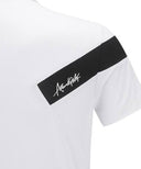 Women's Ice Dots Incision Point Short T-Shirt - White
