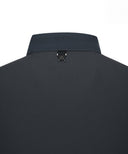 Men's Collared Logo Embo L/TS - D/Gray