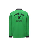 Men's Back Big Logo Long T-Shirt - Green