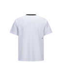 ANEW Golf Men's Square Lip Crew Neck Short T-Shirt - White