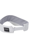 Men's Two Tone Logo Visor - White