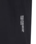 Men's Ribbed Crew Neck Short T-Shirt - Black