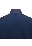 Men's Woven Block Half Zip Long T-Shirt - Ice Blue
