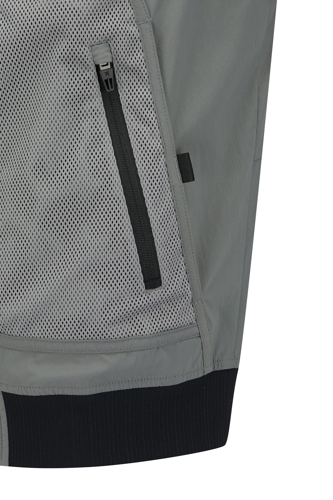Men's FA Gradation Pattern Reversible Jacket - Dark Grey