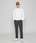 Men's FA Logo Pattern Sweatshirt - White
