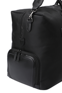 Uni Logo Intaglio Boston Bag - Black