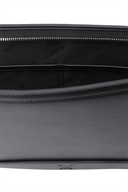 Uni Logo Intaglio Clutch - Black