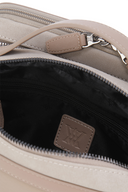 Uni Square 3Zip Pouch - Beige
