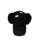 Women's Line Knit Ballcap - Black