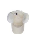 Women's Line Knit Ballcap - Cream