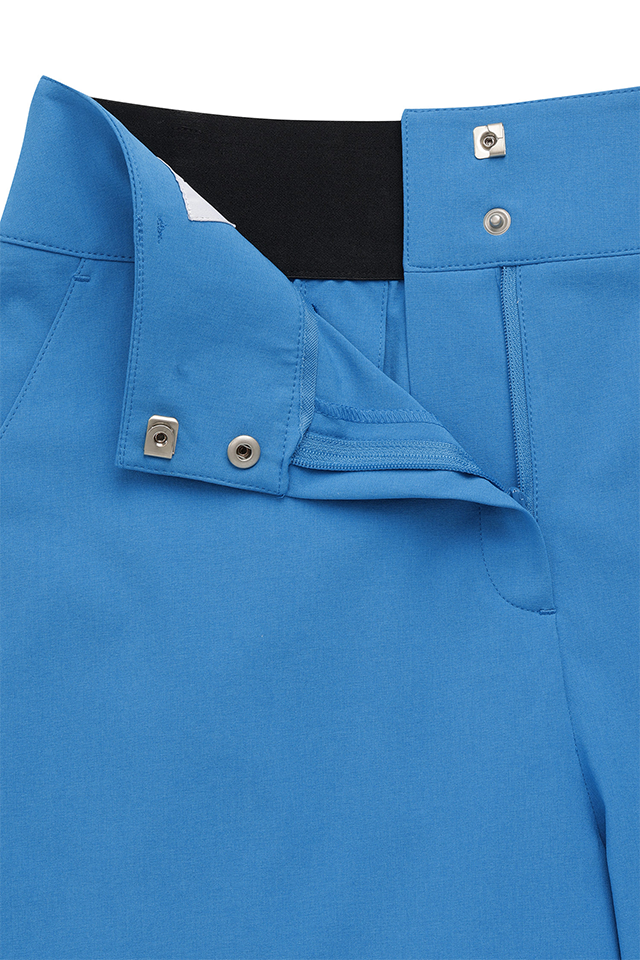 Women's FA Back Pleated Half Pants - Blue