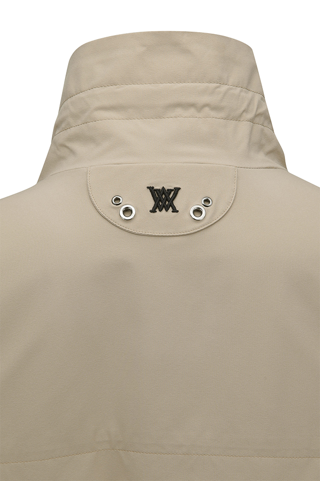 Women's FA Flower Pattern Reversible Jacket - Beige