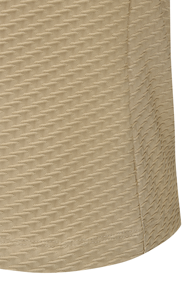Women's FA Back Zip Long T-Shirt - Beige