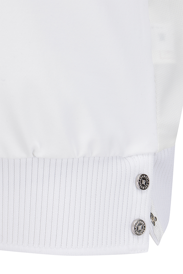 Women's FA Hybrid Round Short T-Shirt - White
