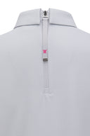 ANEW Golf Women's SM Gradation Pattern Short T-Shirt - Light Grey