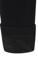 Women's Two Tone Leggings - Black