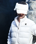 Women's Fur Visor - Cream