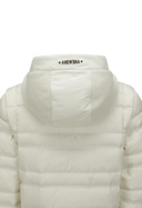 Women's WI Hybrid Hooded Down Jacket - Cream