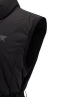 Women's Long Down Vest - Black