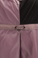 Women's Long Down Vest - Dark Pink