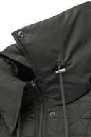 Women's WI High Neck Down Vest - Khaki