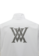 Men's Logo Half Zip Anorak - Ivory