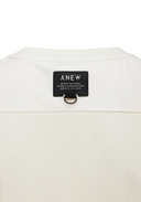Men's Round Short Sleeve Sweater - Ivory
