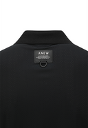 Men's Hybrid Air Hole Short Sleeve Sweater - Black