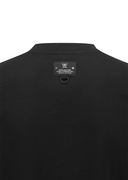 Men's Solid Round Short Sleeve T-Shirt - Black