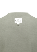Men's Solid Round Short Sleeve T-Shirt - Light Khaki