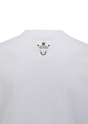 Men's Solid Round Short Sleeve T-Shirt - White