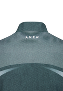 Men's Mock Neck Short Sleeve T-Shirt - Dark Green