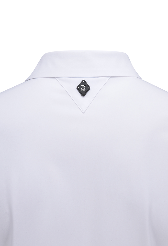 Signature] Men's Logo Point Short T-Shirt - White – Anew Golf USA