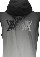 Men's Gradation Hooded Vest - Black