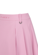 Women's Seasonal Pleats Half Pants - Pink