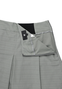 Women's Jacquard Pants Skirt - Khaki