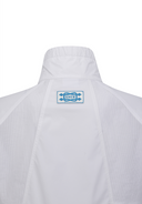 Women's Essential Short Sleeve Pleats Jacket - White