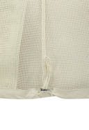 Women's Hooded Athleisure Jacket - Ivory