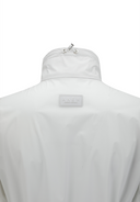 Women's Mid Length Hight Neck Jacket - Light Grey