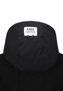 Women's Hooded Knit Vest - Black