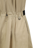 Women's Sleeveless Open One Piece - Beige