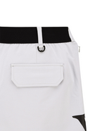 Women's Out Pocket H Line Skirt - Light Grey
