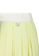 Women's Aurora Pleats Skirt - Lime