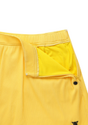Women's Abstract Volume Flare Skirt - Yellow