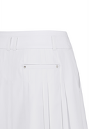 [Signature]  Women's All Over Pleated Skirt - White
