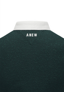 Women's Back Zip T - Shirt - Dark Green